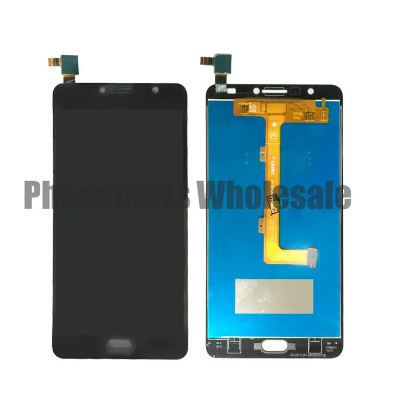 Черный для Alcatel One Touch POP 4S 5095 ot5095 5095b 5095l К ЖК дисплей Дисплей с Сенсорный экран оцифровать Бесплатная
