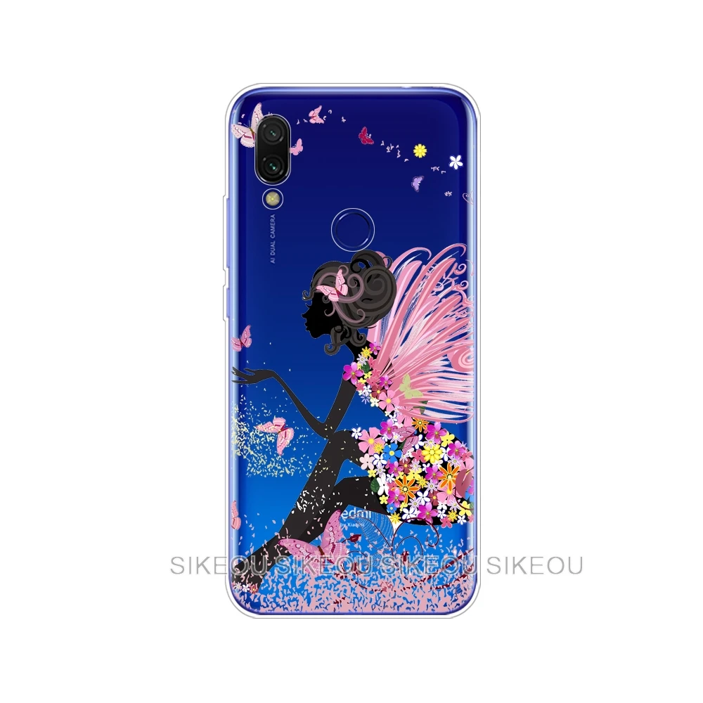 34672 Чехол для Xiaomi redmi 7, силиконовый мягкий ТПУ чехол для redmi 7, 6,26 дюймов, модель snapdragon 632, чехлы с рисунком - Цвет: 34672