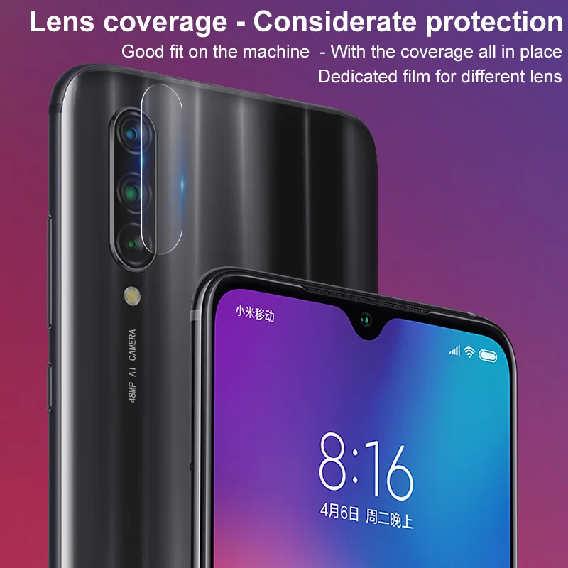 Новинка 2019 для Xiaomi mi A3 пленка объектива камеры закаленное стекло покрытие тонкая