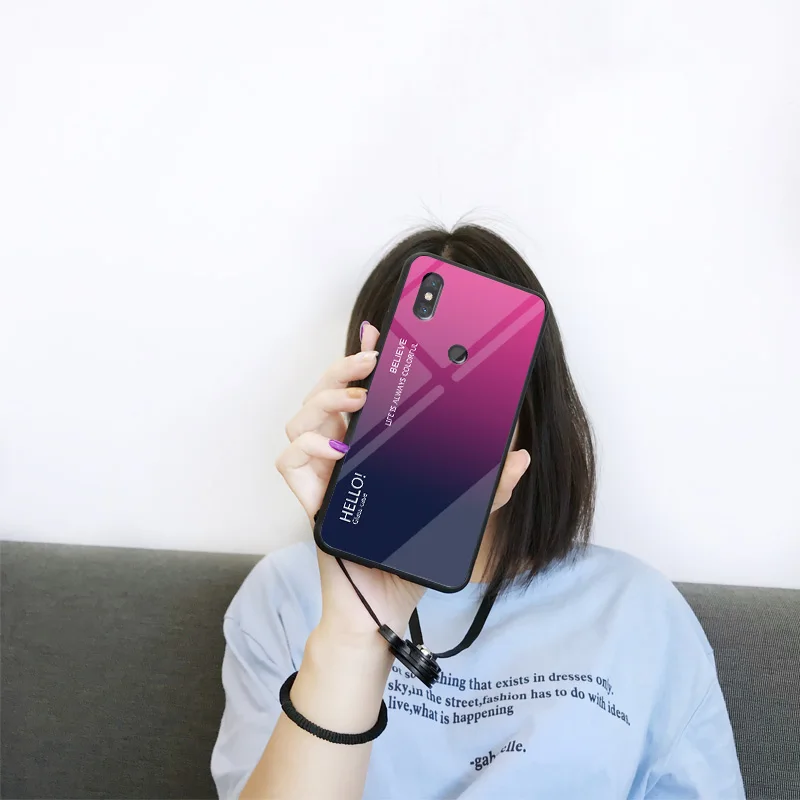 Чехол для телефона Xiaomi mi Mix 2 s чехол x роскошное глянцевое закаленное стекло