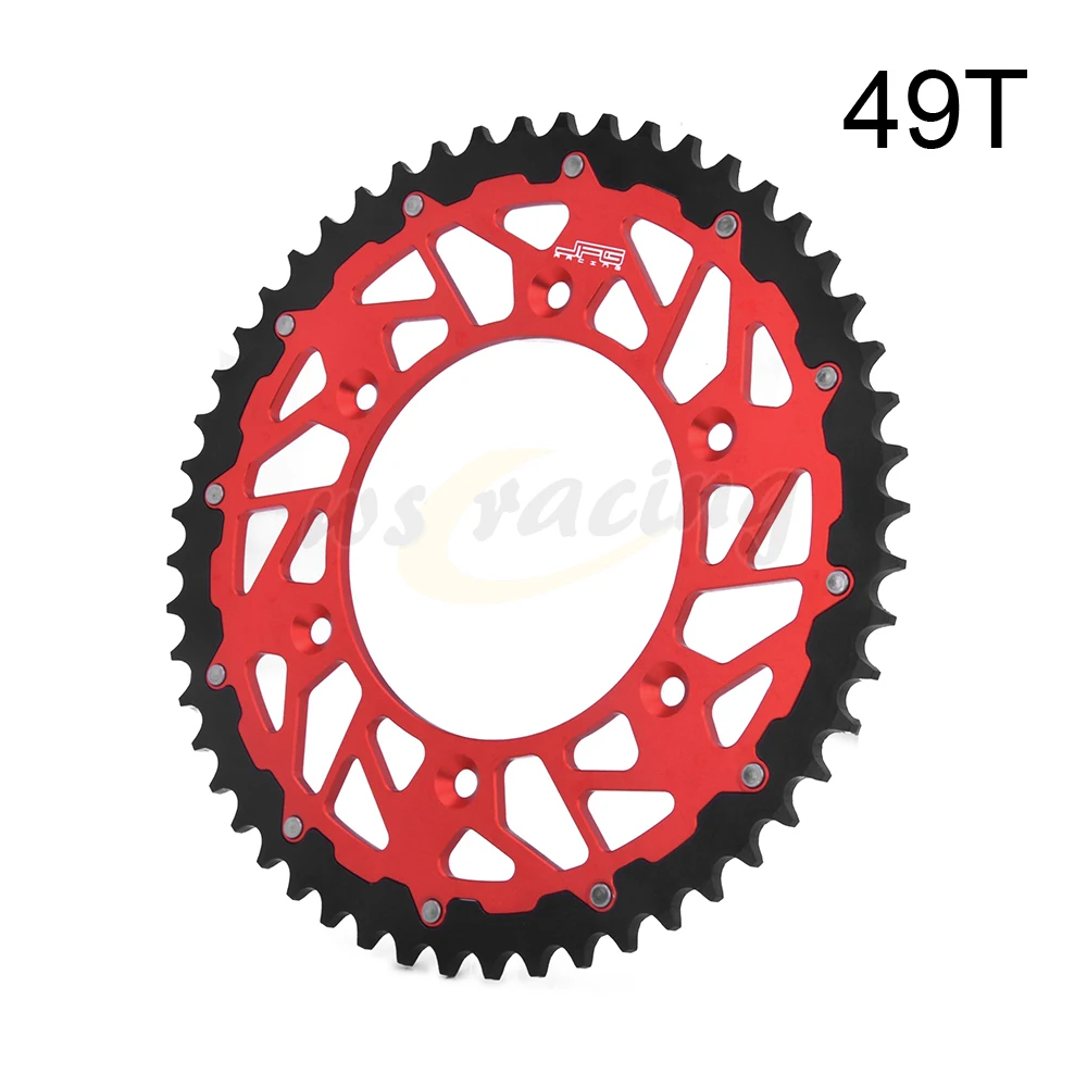 45T 47 т 48 49 50T 51 т 52 сзади звездочки для Honda CR CRF XR CRM 125 150F 230F 230L 250 250X 250R 400 450R 450X500 650R - Цвет: 49T