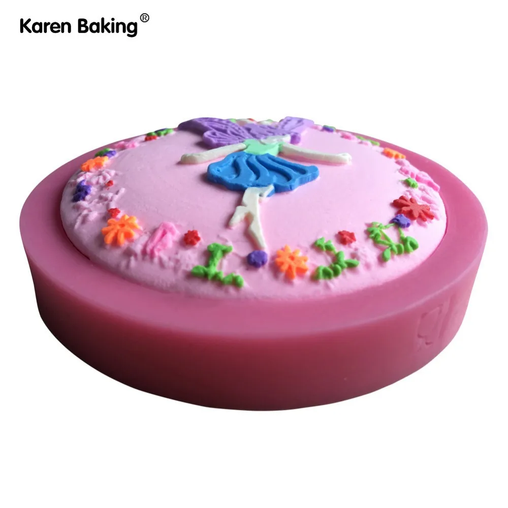 3D силиконовые формы Бабочка девушка форме помады шоколадные конфеты Инструменты