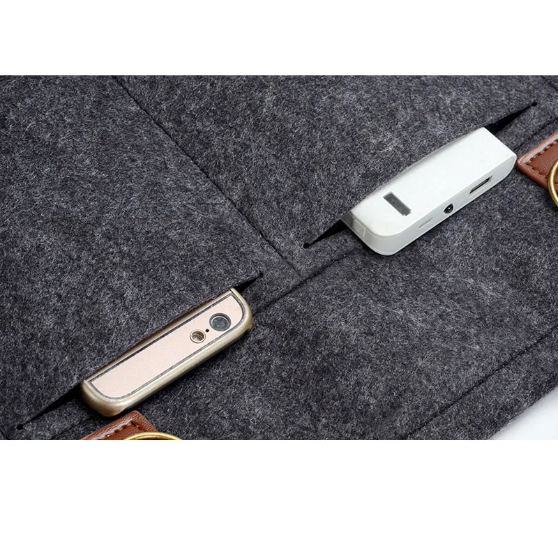 Сумка через плечо MOSISO для ноутбука Macbook Pro/Air/Microsoft Surface сумка из шерстяного войлока