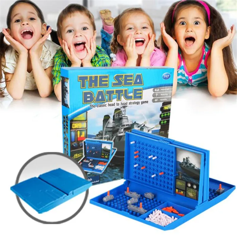 Battleships Sea Battle традиционная семейная забавная настольная игра вечерние Семейные