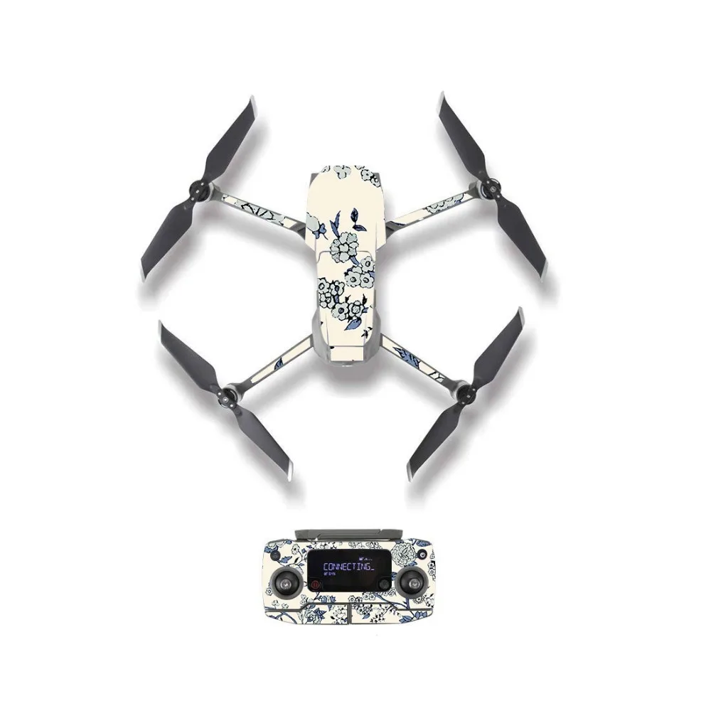 Виниловая наклейка для аккумулятора водонепроницаемая DJI Mavic 2 PRO/Mavic Zoom Included Drone 3