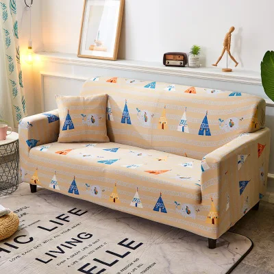 Sofa cover 2 WLIARLEO универсальный чехлы для диванов большая эластичная крышка для дивана гибкие стрейч диван Чехол 1/2/3/4 подлокотник сиденья диванных чехлов - Цвет: Sofa cover 2