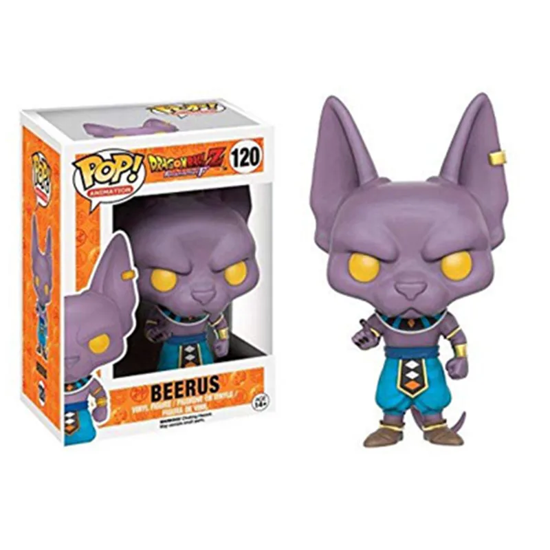 Funko Pop японское аниме Dragon Ball GOKU Golden Frieza стволы Вегета криллин модель игрушки экшн и
