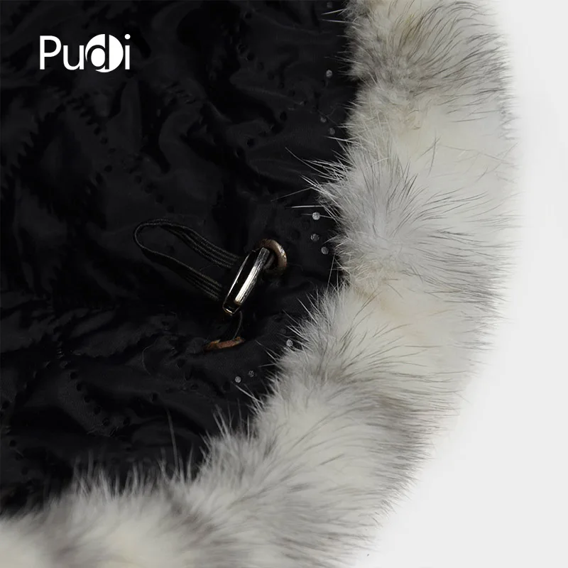 

Pudi HF7029 women mink fur hat New Women's Real Genuine Mink Fur Winter Cap Beanie Russian hat
