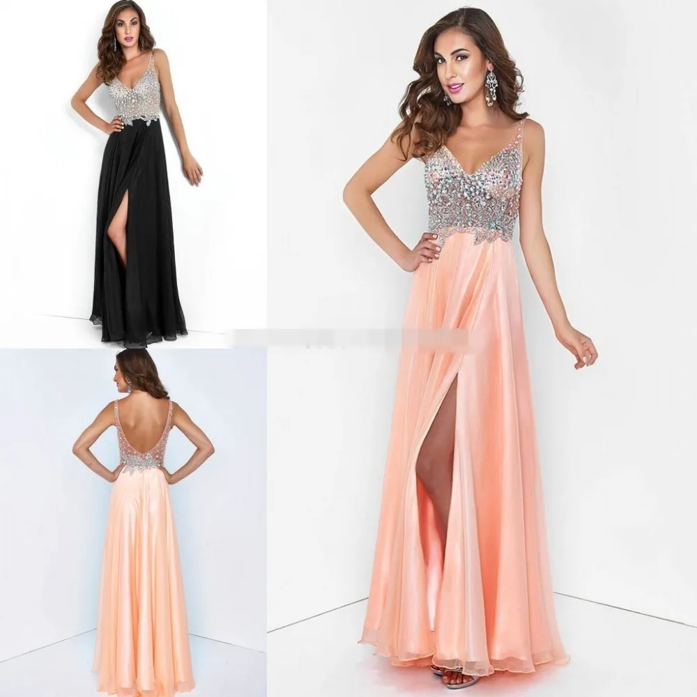 2015 open back sexy vestidos de fiesta 