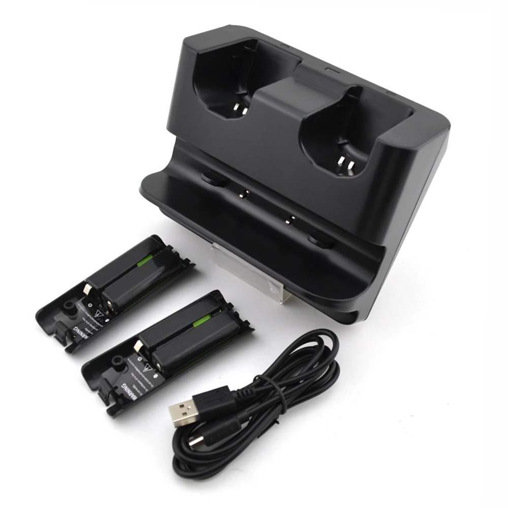 5PCS Remote for Wii Wii-U two-in-one Controller stand charger Dual Charging Dock Station with Battery Pack and USB cable | Электроника