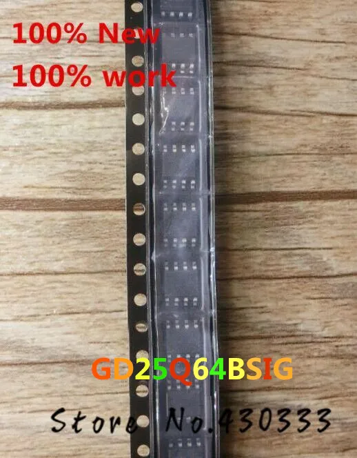 5 шт. GD25Q64BSIG 25Q64BSIG GD25B64 SOP-8 новый оригинальный Обустройство дома