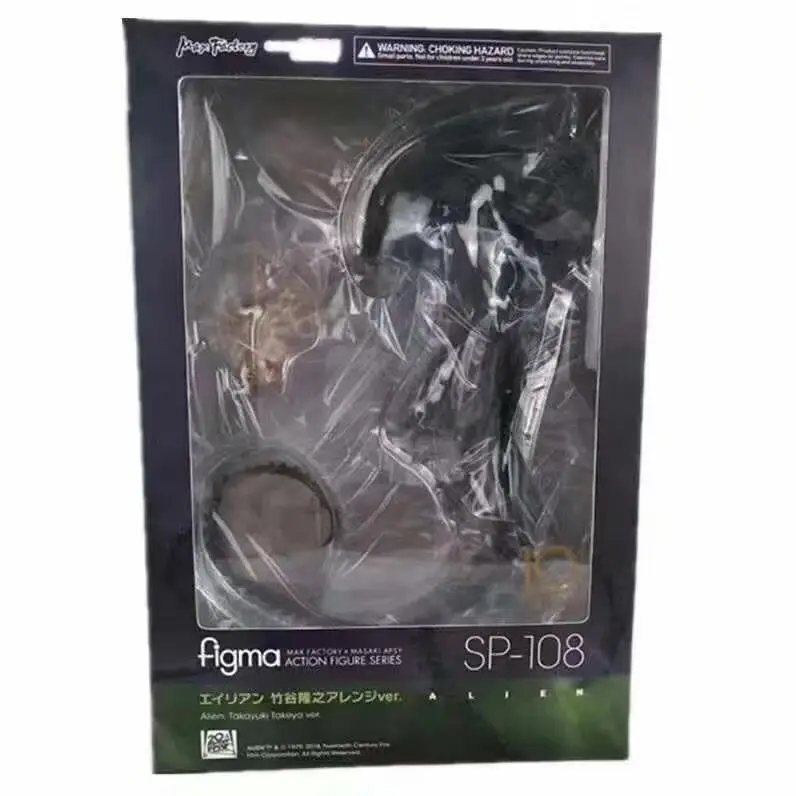 Экшн-фигурки из серии Figma SP-108 фильм инопланетянин Facehugge ПВХ подвижная Коллекция
