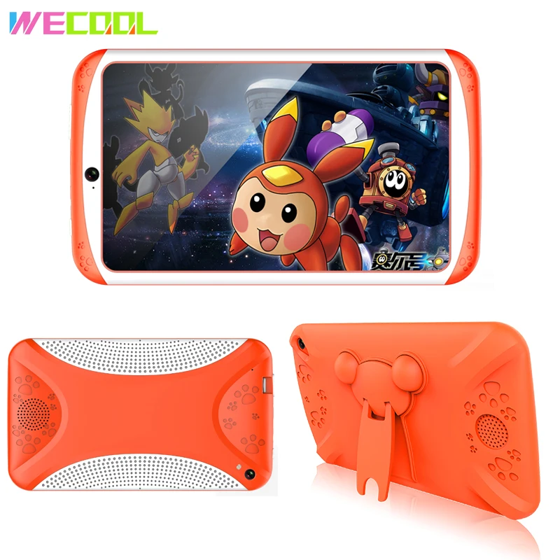 Детский планшет WeCool 7 дюймов Android 8 ГБ для хранения Предустановленная детская