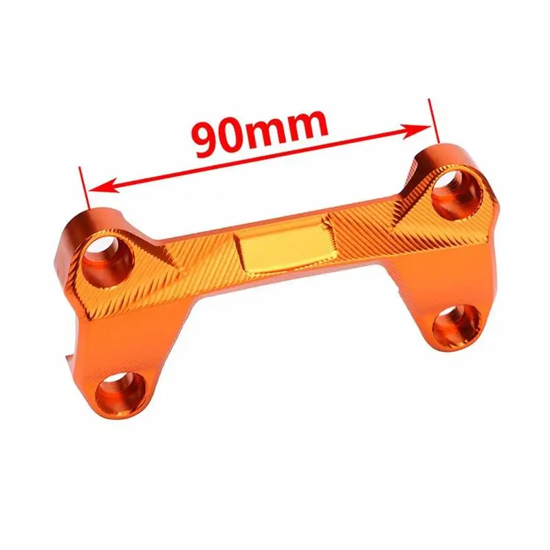 Mansuo оранжевый мотоцикл CNC алюминиевый руль стояки Верхняя Крышка зажим подходит