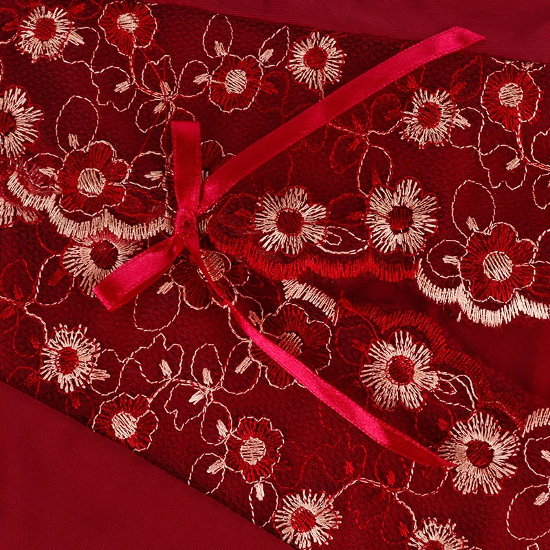 Кружевное сексуальное Эротическое белье с вышивкой женское Прозрачное платье