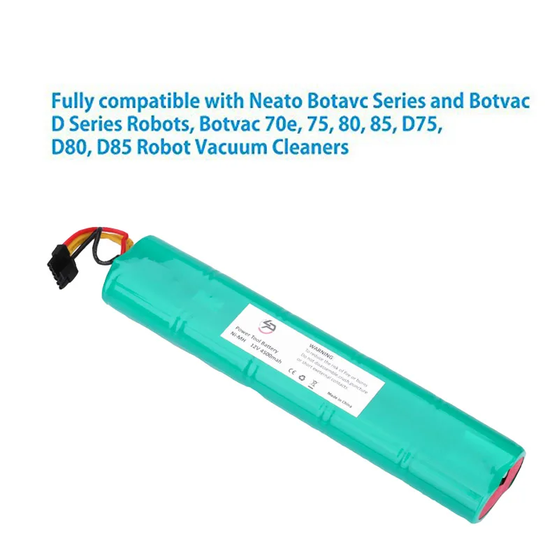 12V ni-mh 4500mAh аккумулятор для пылесоса Neato Botvac 70e 75 80 85 D75 D8 D85 сменная батарея