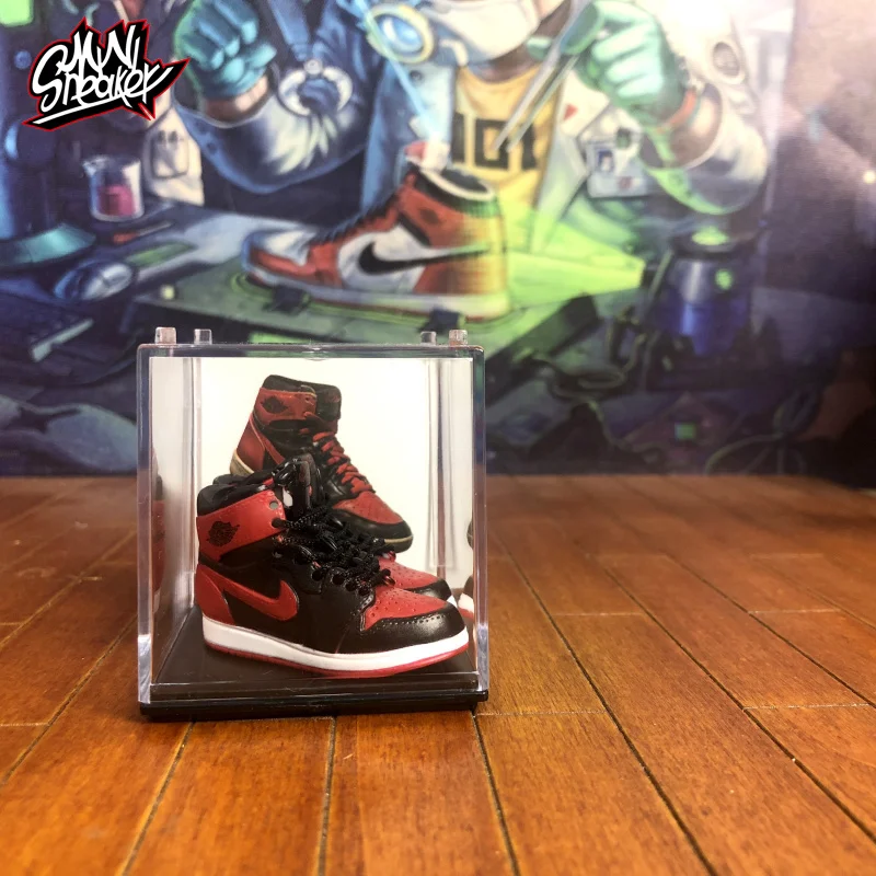 Кроссовки на воздушной стерео 3D Jordan 1 модель Дисплей украшения аксессуары для автомобильного интерьера пары Для мужчин и подарки женщине на день рождения