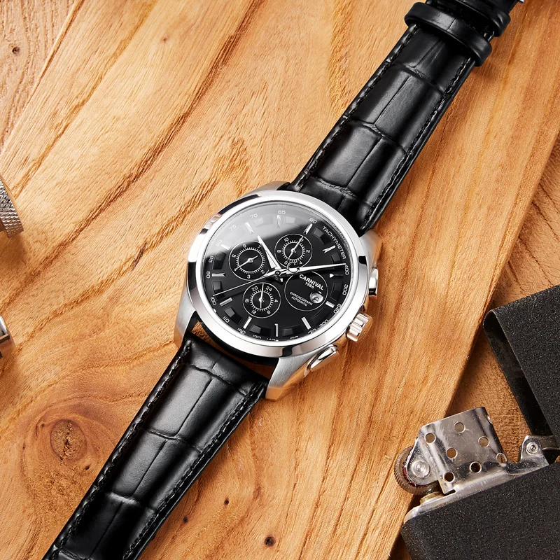 Мужские автоматические часы erkek kol saati mekanik otomatik orologio automatico horloge heren роскошные