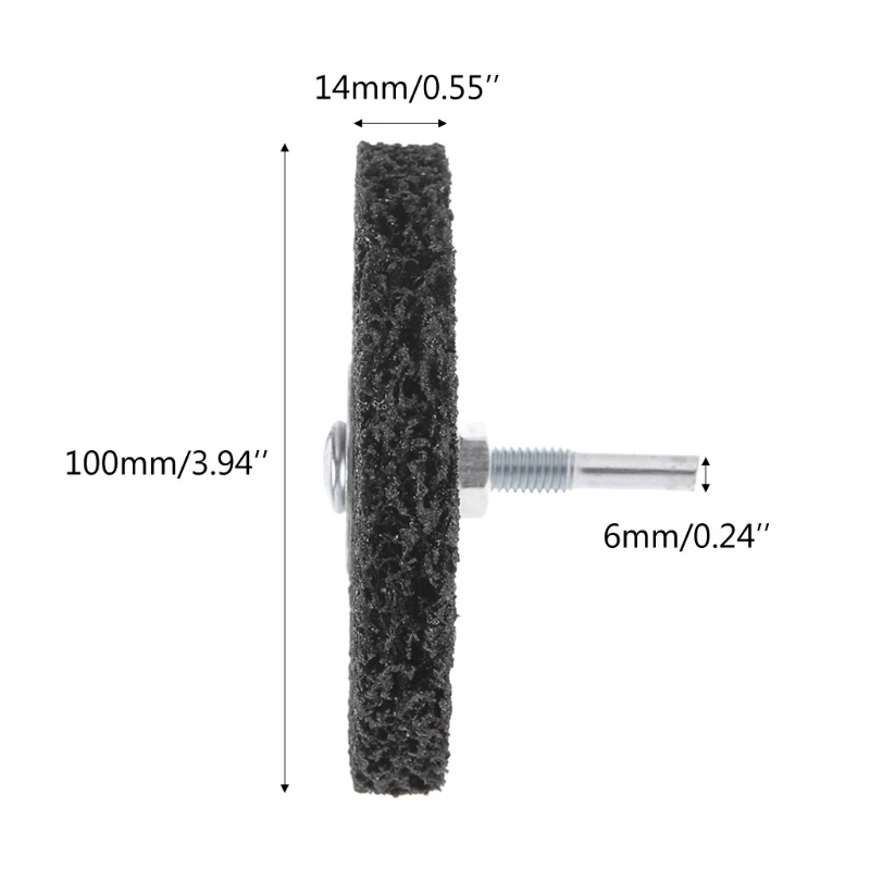 

Poly Strip Angle Grinder Wheel Discs Paint Rust Remover Clean For Abrasive Tools