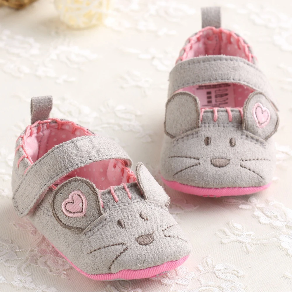 

New Arrival Baby Shoes Newborn Girls Flower Soft Sole Shoe 0-18 Months