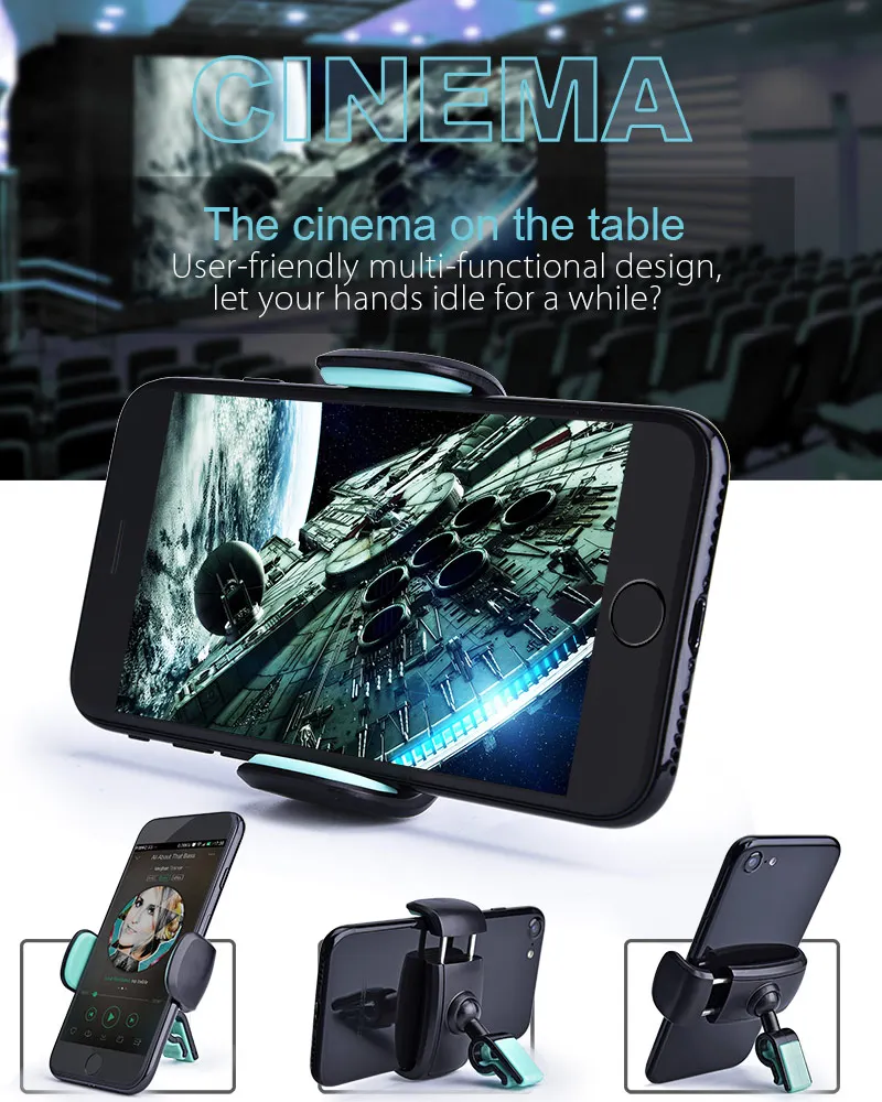 Автомобильный держатель для телефона TOMKAS для iPhone 6 Sumsung Air Vent Автомобильный держатель 360 градусов, универсальный держатель для мобильного телефона