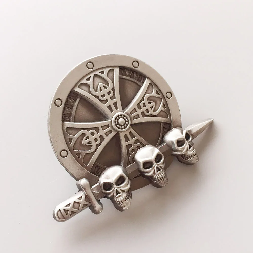 Retail Distribute New Vintage Sword Skull Belt Buckle BUCKLE-3D043AS Free Shipping | Аксессуары для одежды