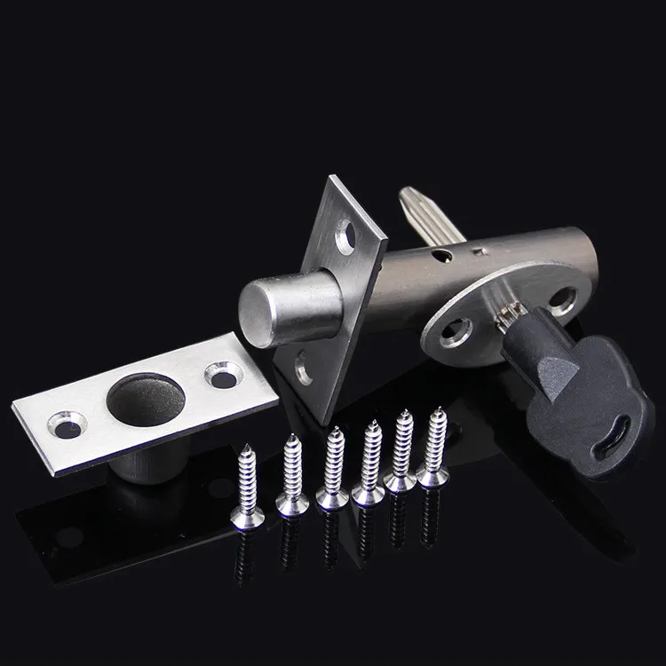 Бесплатная доставка дверной замок из нержавеющей стали 304 Невидимый для защиты