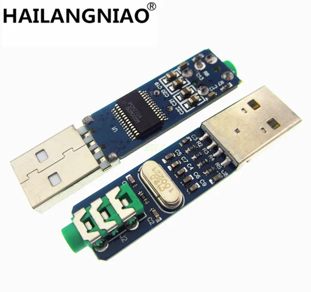5 в Mini PCM2704 USB DAC HIFI звуковая карта Power декодер Модуль платы | Компьютеры и офис