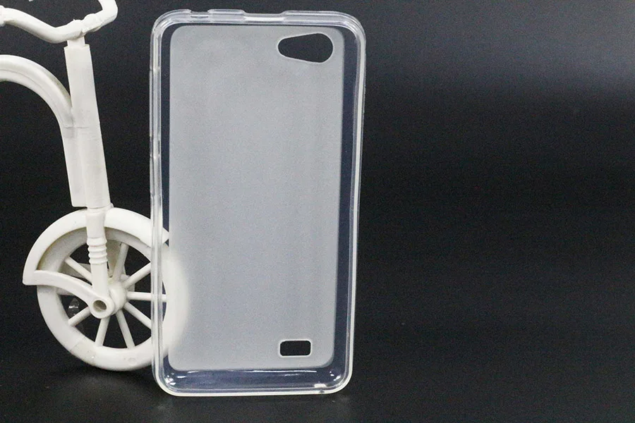 Fashion Clear Soft Case For FLY FS405 Stratus 4 Cases Black White Tpu Cover Sheer 4.0 Inch | Мобильные телефоны и