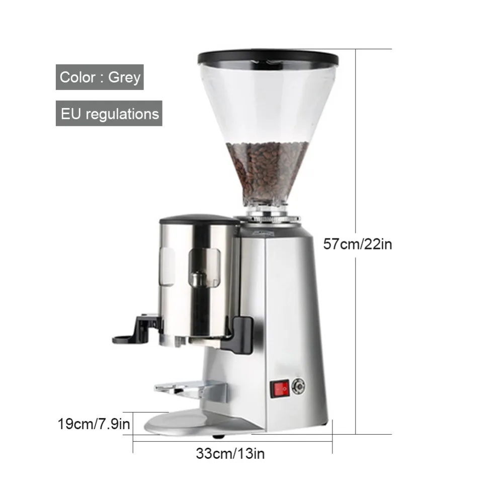 Профессиональная ручная электрическая кофемолка шлифовальная машина зерновая