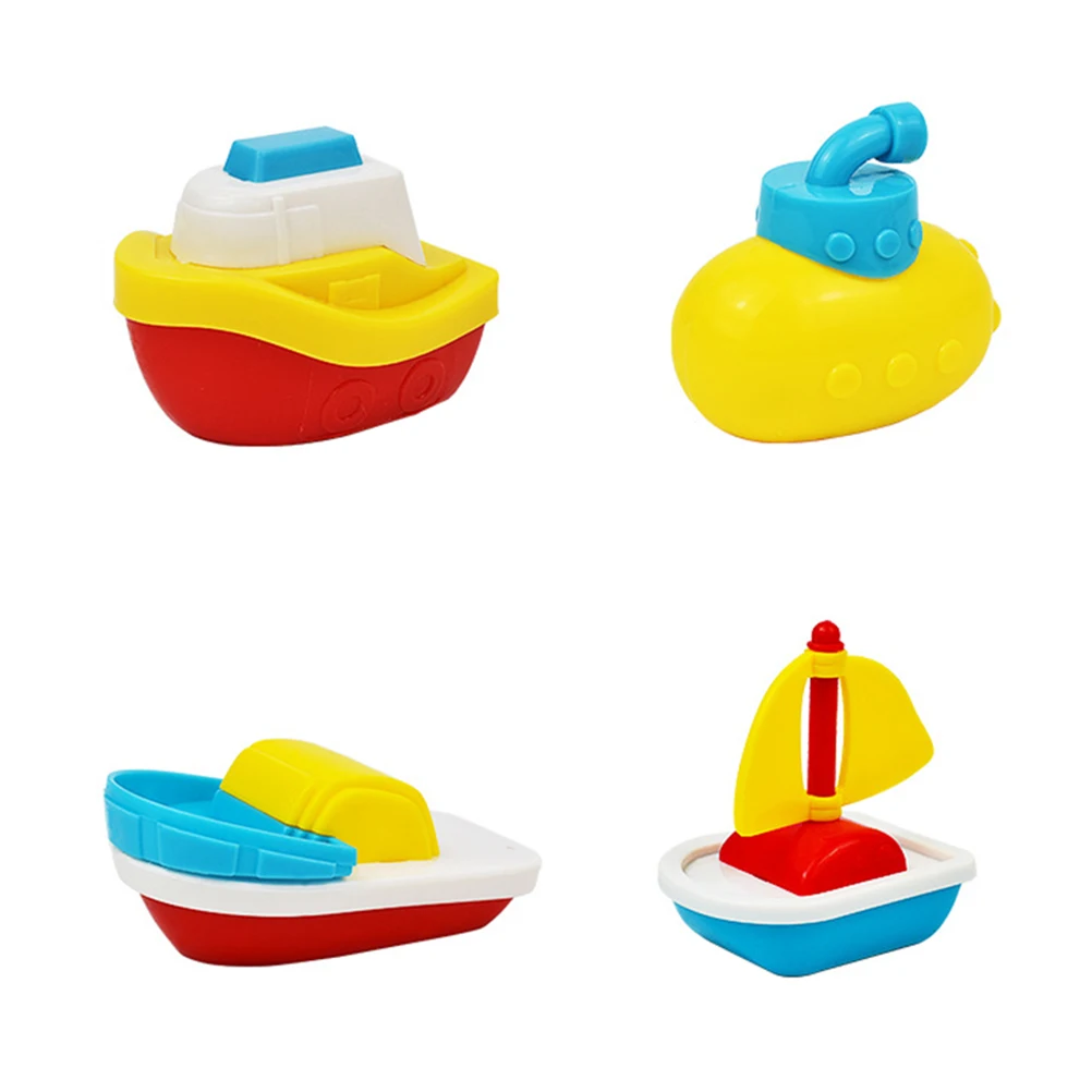 4 предмета летняя детская лодка для купания Игрушки раннего развития детей каяке