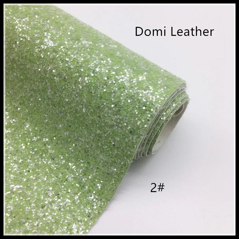 (DM6062) Bright Colors Chunky Glitter Fabric For Hairbows | Дом и сад