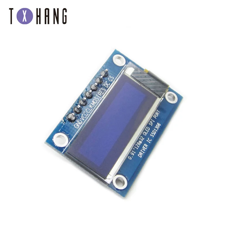 0 96/0 91 дюймовый IIC Серийный желтый синий oled дисплей модуль 128X64 I2C SSD1306 12864 плата с ЖК