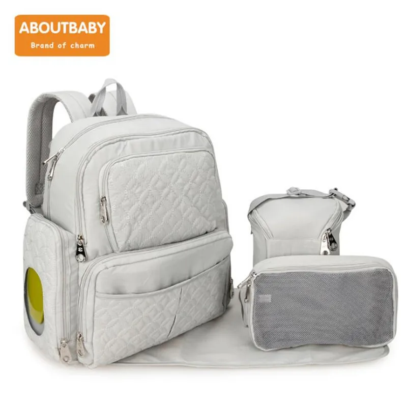 Large Capacity Baby Diaper Bag Travel Backpack Nappy Changing Stroller Organizer Mummy Mother Maternity Nursing | Мать и ребенок