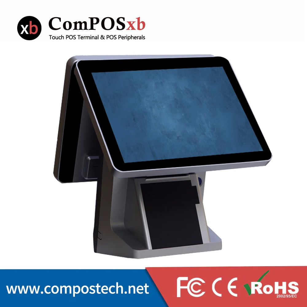 Cheap POS System Windows 15 inch TFT LCD Retail Shop Cashier Pos Build-in 80mm Thermal Printer | Компьютеры и офис