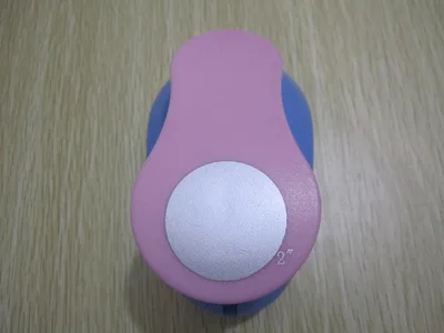 Round Outsize Embossing Flower Paper Cutting Punches For Scrapbooking Tools Circle Cutter Hole Punch Eva Craft Punching Machine 4-5cm - Цвет: Round