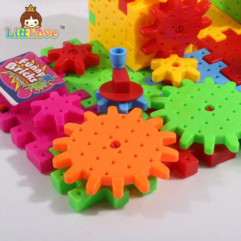 81 шт. Детский конструктор электрические блоки|block bricks|building blockselectric blocks |