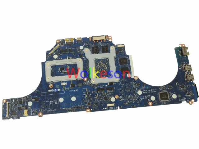 SHELI для DELL Alienware 15 R1 17 R2 Материнская плата ноутбука W/I7-4710HQ CN-0JM7P2 процессора 0JM7P2 JM7P2