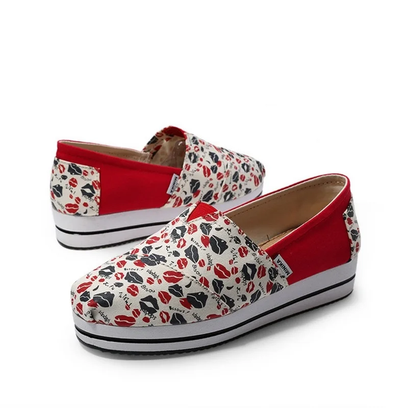 Летняя женская обувь для прогулок дышащие холщовые кроссовки Женская легкая