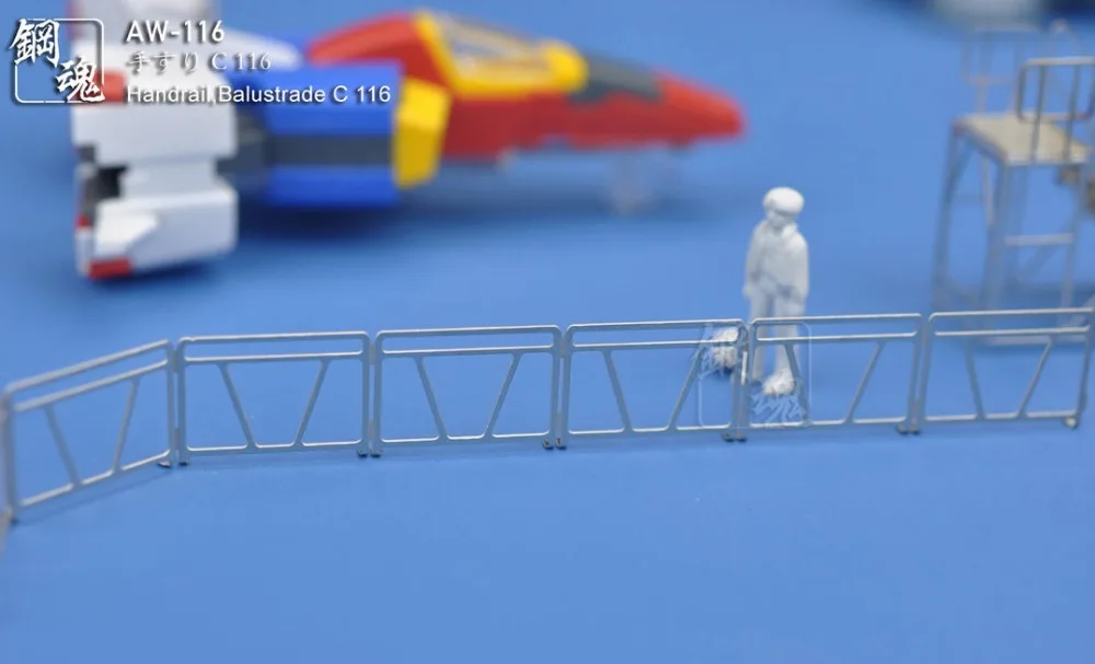 Детали для гравировки поручней гандама балюстрада 1/100 AW116 фотогравированные