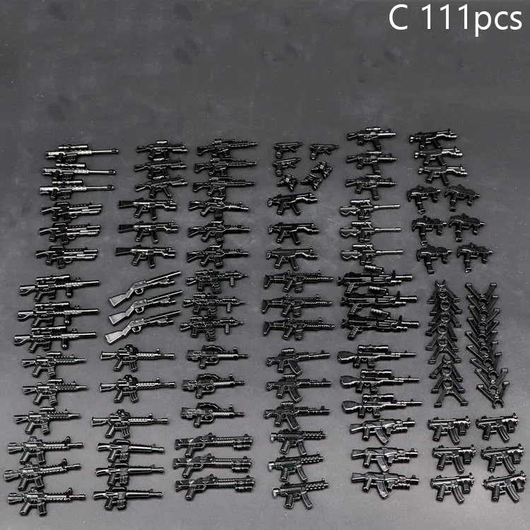 Стиль, военная упаковка оружия, оружие WW2, войны, Наука для MOC, часть, строительные блоки, модель, игрушки для детей, X237