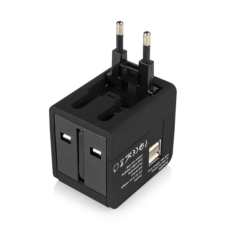 Wacye 2 Порты и разъёмы Универсальный USB Зарядное устройство адаптер переменного