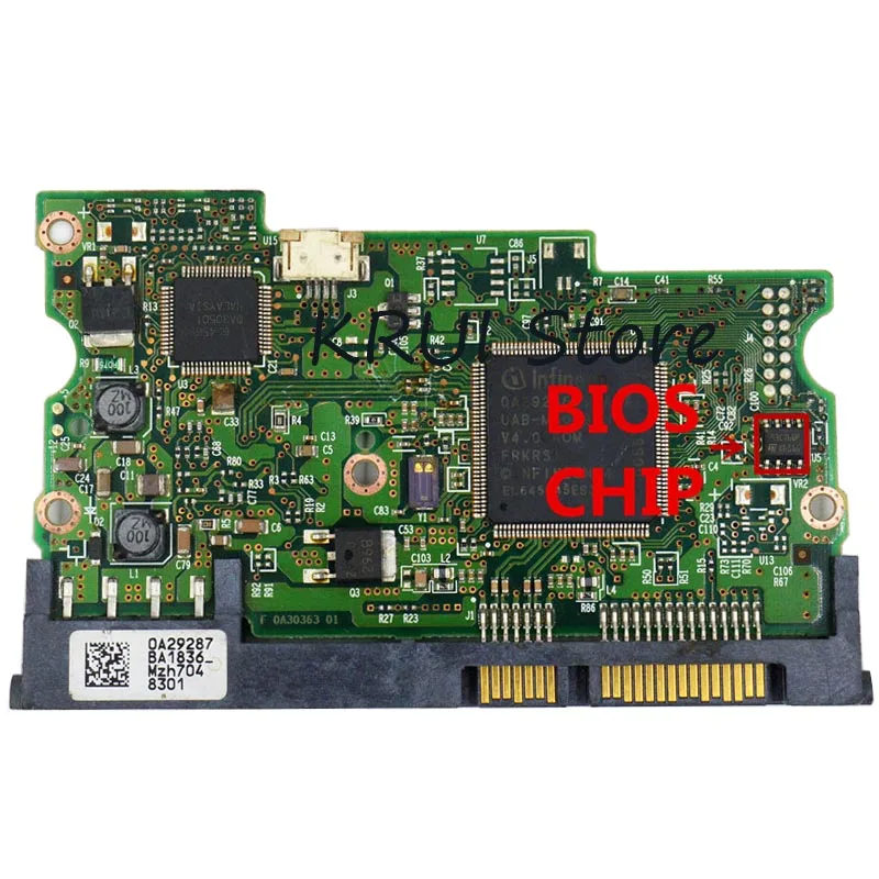 Бесплатная доставка HDD PCB Номер: F 0A30363 01 микросхема основного контроллера: 0A29286