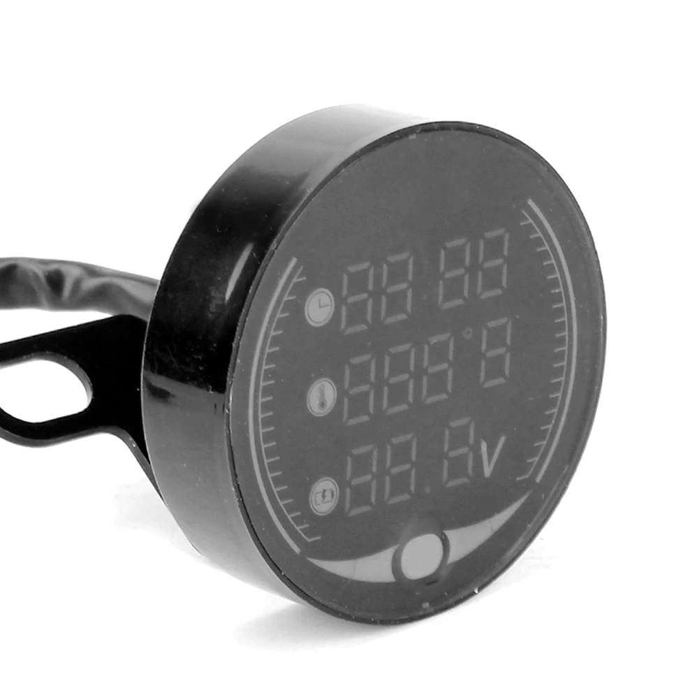 3 In1 легко установить мотоцикл прочный термометр временной шкале водостойкий