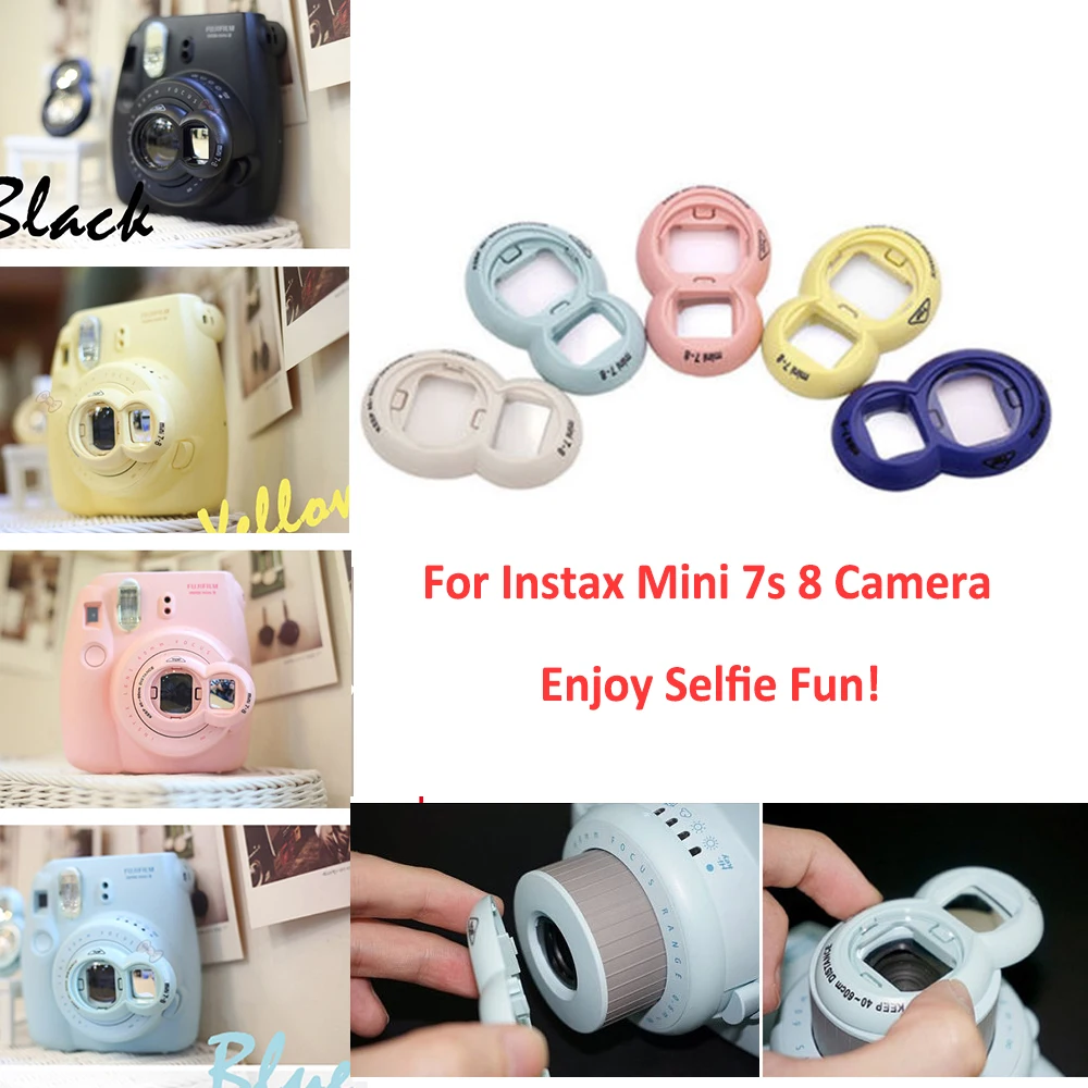 Сумка-чехол из искусственной кожи с плечевым ремнем для Fujifilm Instax Mini 8 Mini 9 камера моментальной печати+ фильтр+ альбом+ объектив для селфи