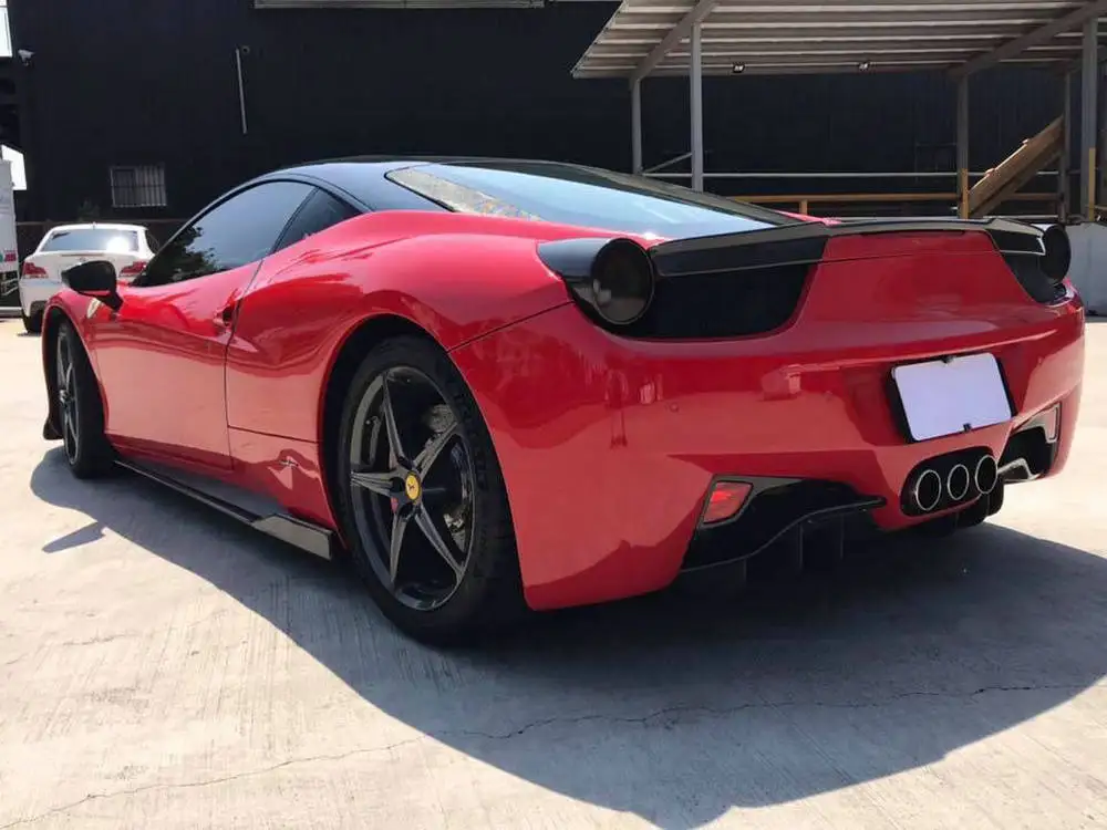 FRP/углеродное волокно комплект кузова автомобиля для Ferrari 458 передний