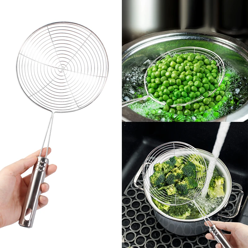 Кухонные приборы гаджеты сетка из нержавеющей стали скиммер растительное масло