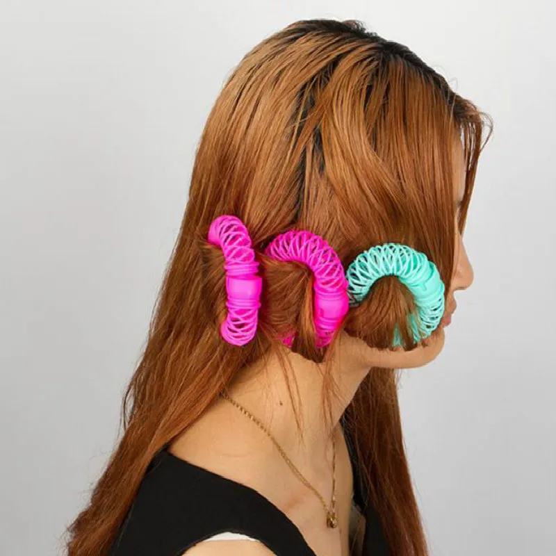 6 шт/8 шт Новый Магия Волос пончики укладки волос ролик прическа Magic Бенди бигуди