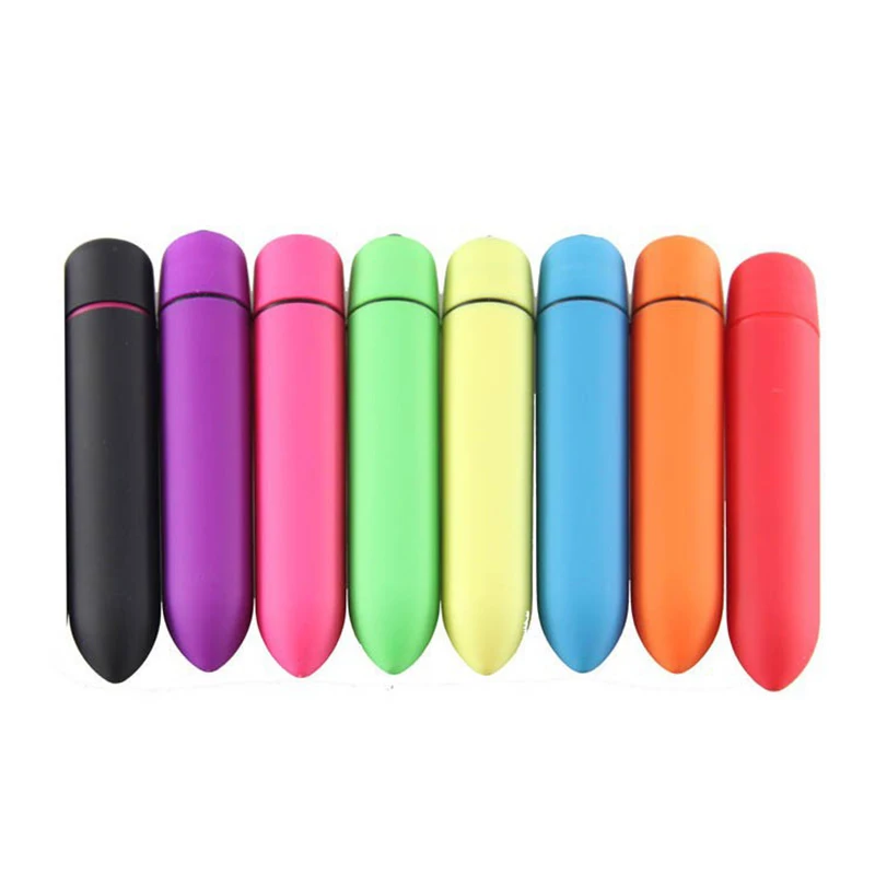 Мини вибратор для женщин 8 цветов 10 скоростей водонепроницаемый Стимулятор