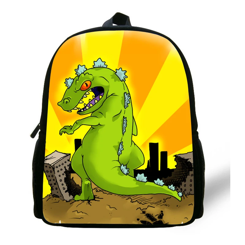 Reptar динозавр краска маленький рюкзак детские школьные сумки детский сад для